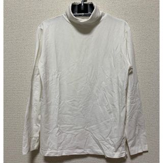 レイジブルー(RAGEBLUE)のRAGEBLUE ハイネックロングTシャツ ホワイト Mサイズ(Tシャツ/カットソー(七分/長袖))