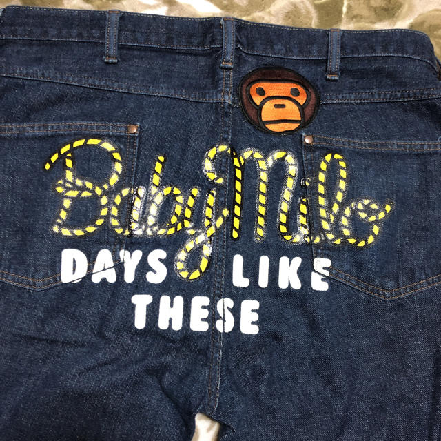 A BATHING APE - APE BAPE BABY MILO ベビーマイロ デニム パンツ