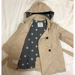 ザラキッズ(ZARA KIDS)のZARA★トレンチコート★美品★98(コート)