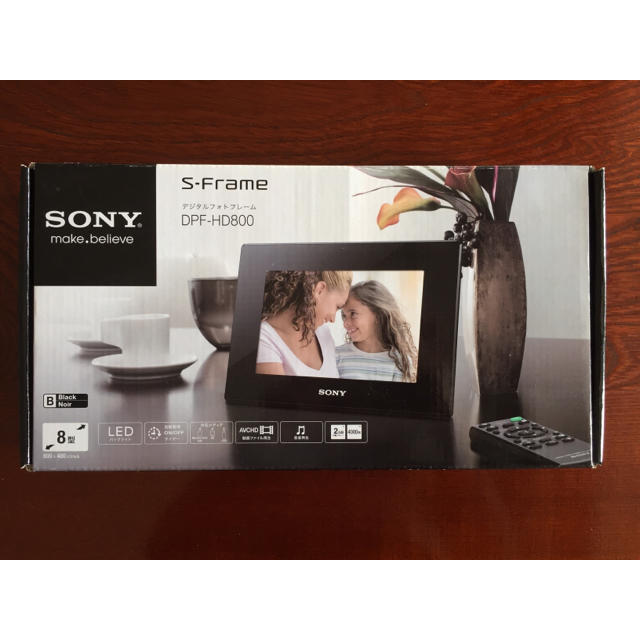 SONY(ソニー)のSONY デジタルフォトフレーム DPF-HD800 インテリア/住まい/日用品のインテリア小物(フォトフレーム)の商品写真