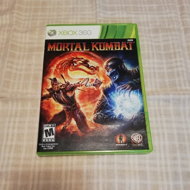 Xbox360(エックスボックス360)のMORTAL KOMBAT 9 エンタメ/ホビーのゲームソフト/ゲーム機本体(家庭用ゲームソフト)の商品写真