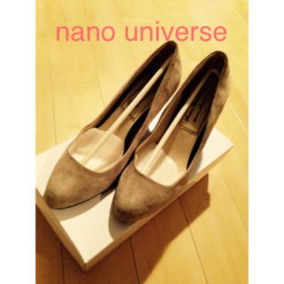 ナノユニバース(nano・universe)のナノユニバース/スウェードパンプス(ハイヒール/パンプス)