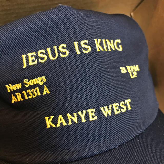 kanye west jesus is king cap