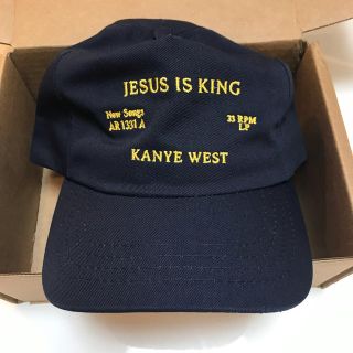 JESUS IS KING VINYL HAT II kanye west 新品(キャップ)