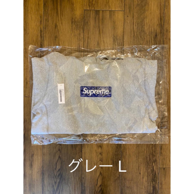 ボックスロゴSupreme Bandana BoxLogo HoodedSweatshirt