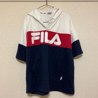 フィラ(FILA)の【SALE💫】【古着】【WEGO】FILAスウェットパーカー(トレーナー/スウェット)