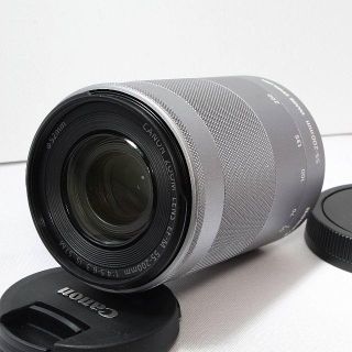 キヤノン(Canon)の❤️新品未使用❤️望遠 キャノン CANON EF-M 55-200mmシルバー(レンズ(ズーム))