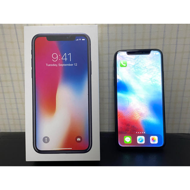 iPhoneX 256GB Space Gray SoftBank