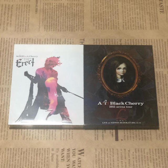 Acid Black Cherry/Erect & tour L Blu-ray