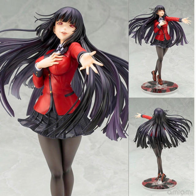 3個セット ARTFX J 賭ケグルイ 蛇喰夢子 1/8 完成品フィギュア-