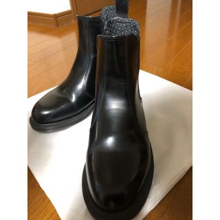 ドクターマーチン(Dr.Martens)のmegu様お取り置き　ドクターマーチン サイドゴアブーツ FLORA 黒24㎝ (ブーツ)