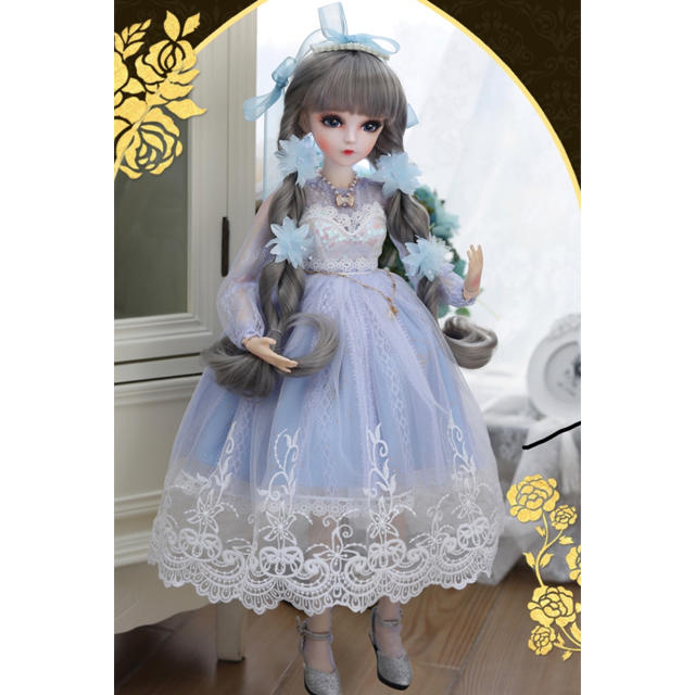 全セット 超豪華 ドレス 60cm 球体関節人形 BJD ドール 1/3