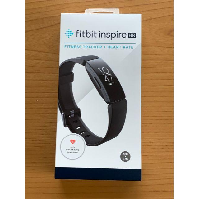 Fitbit Inspire HR スマートウォッチ ブラック