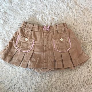 ベビーギャップ(babyGAP)のベビーギャップ パンツ付きプリーツスカート(スカート)