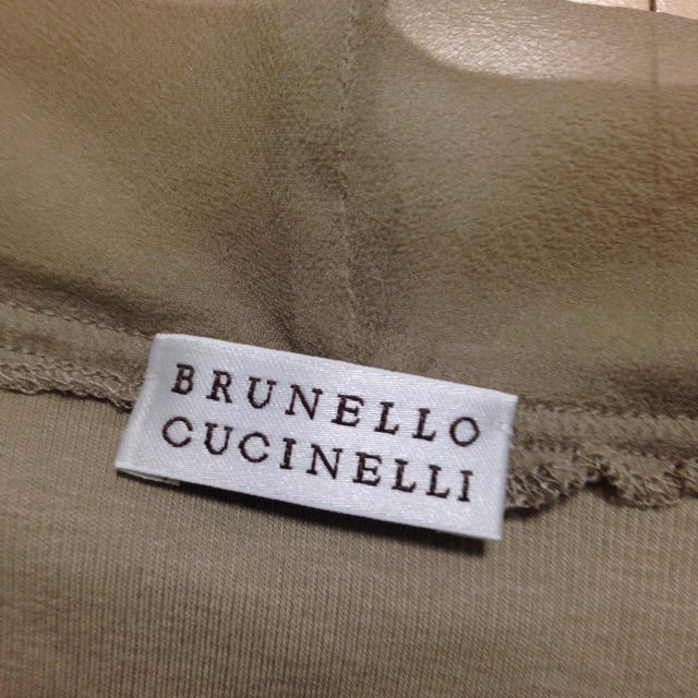 BRUNELLO CUCINELLI(ブルネロクチネリ)のスカーフ付きタンクトップ レディースのトップス(タンクトップ)の商品写真