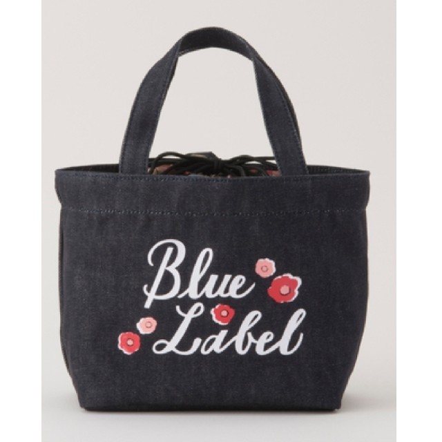 BLACK LABEL CRESTBRIDGE(ブラックレーベルクレストブリッジ)のブルーレーベルクレストブリッジ ミニ巾着式トートバッグ 新品 レディースのバッグ(トートバッグ)の商品写真