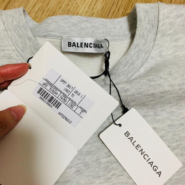 Balenciaga(バレンシアガ)のBALENCIAGA裏起毛スウェット レディースのトップス(トレーナー/スウェット)の商品写真