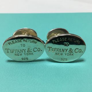 TIFFANY＆CO.　ティファニーカフス　リターントゥ　シルバー925