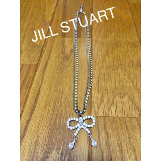 ジルスチュアート(JILLSTUART)の早い者勝ち！美品♡人気☆完売♡JILL STUART リボンクリスタルネックレス(ネックレス)