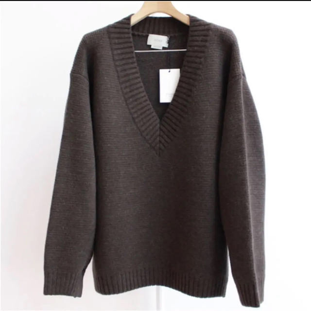 SUNSEA(サンシー)のYOKE 5G MILANO RIB V-NECK KNIT メンズのトップス(ニット/セーター)の商品写真