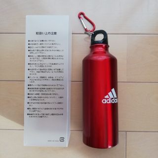 アディダス(adidas)のadidas カラビナ付きアルミボトル500ml☆新品未使用☆(タンブラー)