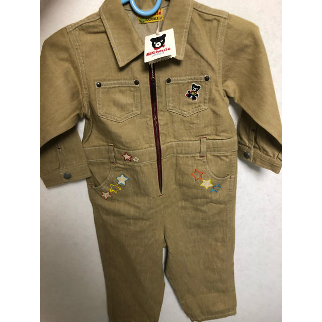 DOUBLE.B(ダブルビー)のミキハウス　ダブルビー　つなぎ キッズ/ベビー/マタニティのキッズ服男の子用(90cm~)(ジャケット/上着)の商品写真