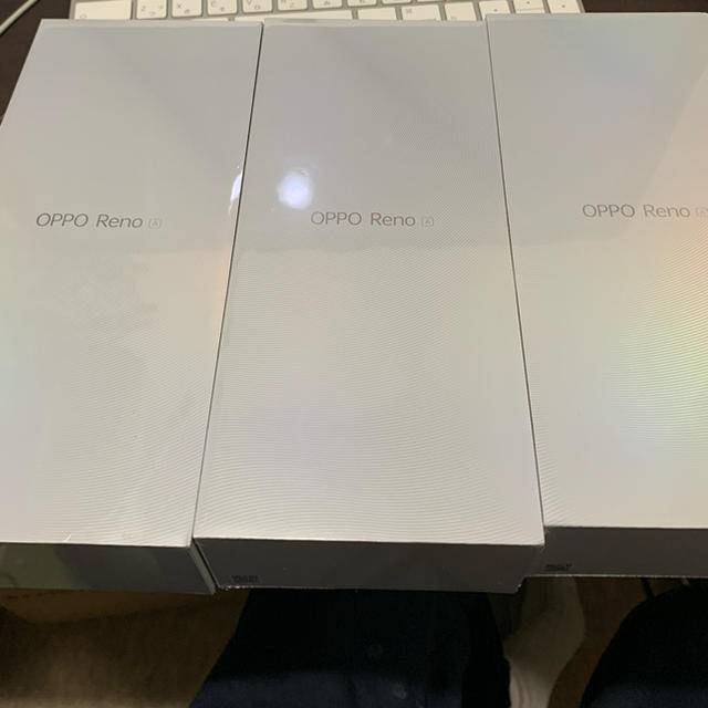 ANDROID(アンドロイド)のoppo reno  A 新品未開封　3台 スマホ/家電/カメラのスマートフォン/携帯電話(スマートフォン本体)の商品写真