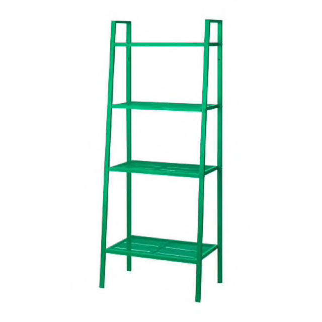 IKEA - LERBERG レールベリ シェルフユニット, グリーン, 60x148 IKEA - LERBERG レールベリ シェルフユニット, グリーン, 60x148