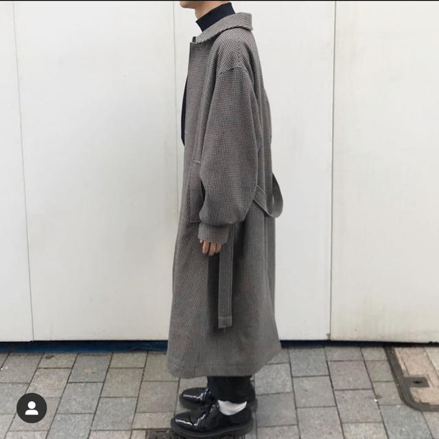 stein 19aw OVER SLEEVE INVESTIGATED COAT