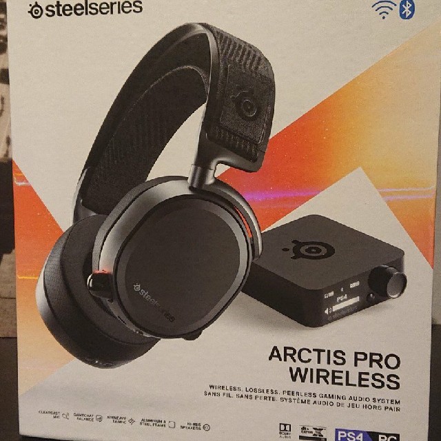 SteelSeries Arctis Pro Wireles 美品 - ヘッドフォン/イヤフォン