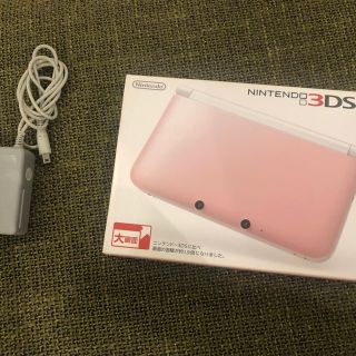 Nintendo 3DS  LL 本体ピンク/ホワイト(携帯用ゲーム機本体)