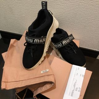 ミュウミュウ(miumiu)のmiumiu スニーカー 36(スニーカー)