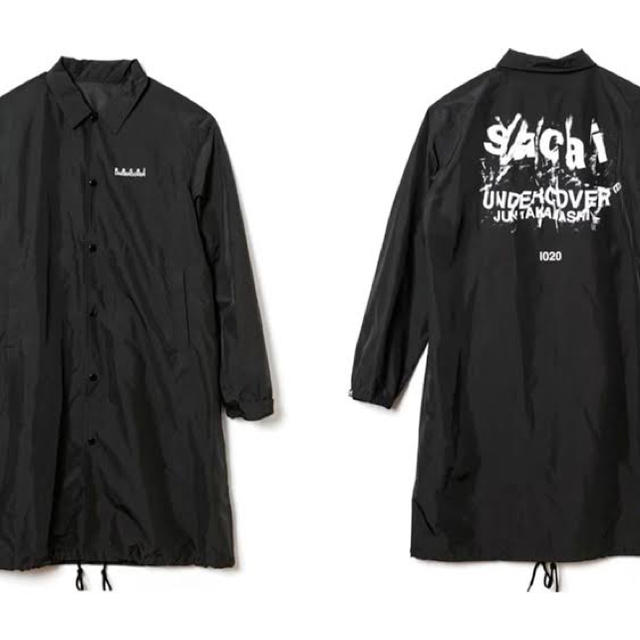 極細繊維クロス sacai undercover コーチジャケット - ナイロンジャケット