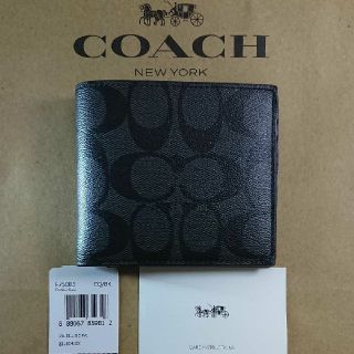 コーチ(COACH)のCOACH コーチ メンズ 財布 二つ折り財布 カード札入れ カードポケット8つ(折り財布)