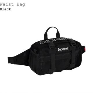 シュプリーム(Supreme)のSupreme Waist Bag Black 19FW(ショルダーバッグ)