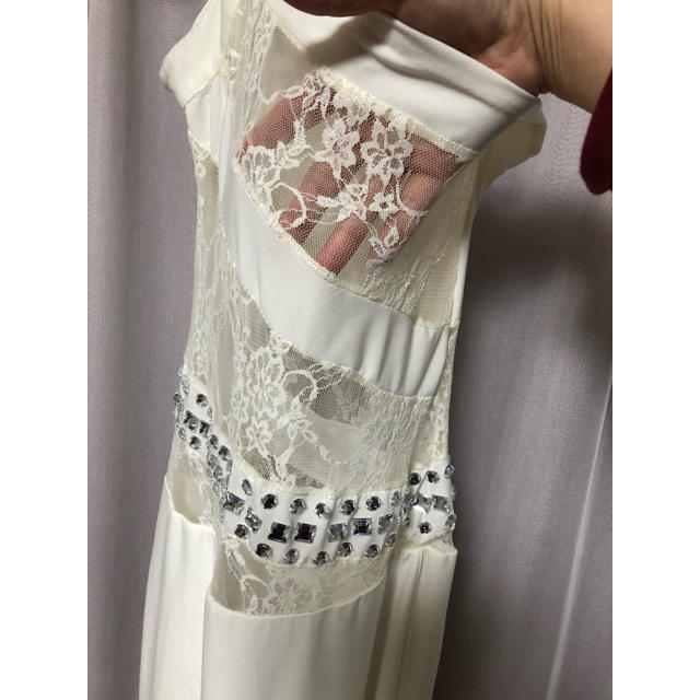 専用  ワンショルダー  ロングドレス レディースのフォーマル/ドレス(ナイトドレス)の商品写真