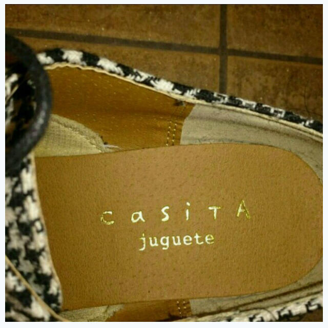 casiTA(カシータ)の千鳥柄くつ レディースの靴/シューズ(ブーティ)の商品写真