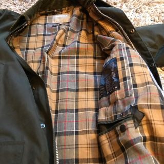 barbour × margaret howell border SL 美品