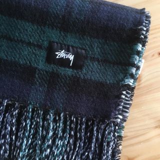 ステューシー(STUSSY)のステューシー  チェック　ストール　マフラー(マフラー/ショール)