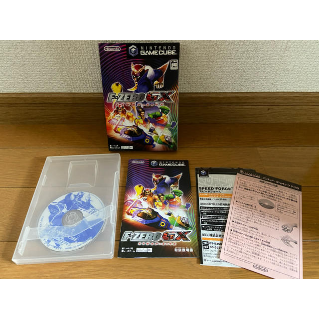 ニンテンドーゲームキューブ(ニンテンドーゲームキューブ)のF-ZERO-GX エンタメ/ホビーのゲームソフト/ゲーム機本体(家庭用ゲームソフト)の商品写真