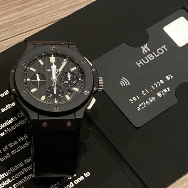 ヌベオ偽物銀座修理 - HUBLOT - HUBLOT◆ビッグバンエボリューション◆ブラックマジック◆の通販 by フリ's shop