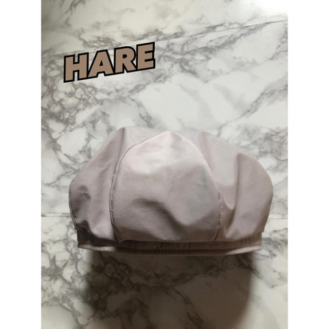 HARE(ハレ)の⑤⑨⓪HARE パネル トークハットぽいベレー帽 レディースの帽子(ハンチング/ベレー帽)の商品写真