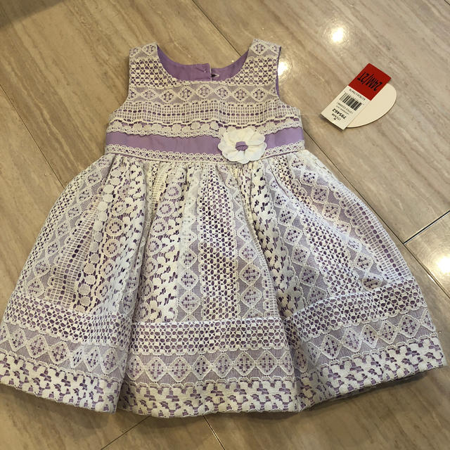 コストコ(コストコ)の専用★レース　コストコ ドレス 2T キッズ/ベビー/マタニティのキッズ服女の子用(90cm~)(ドレス/フォーマル)の商品写真