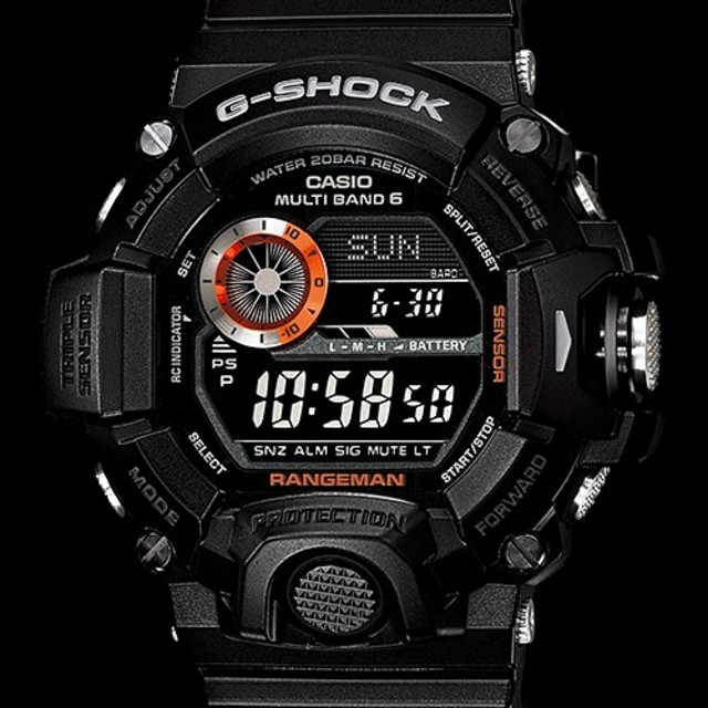 新品・未使用【G-SHOCK】GW-9400BJ-1JF レンジマン-