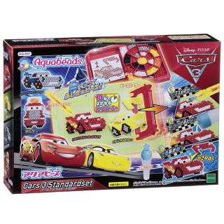 新品未開封❤︎アクアビーズ　カーズ3 スタンダードセット(知育玩具)