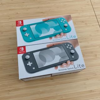 ニンテンドースイッチ(Nintendo Switch)のNintendo Switch Lite グレー&ターコイズ(家庭用ゲーム機本体)