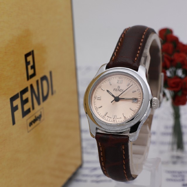 FENDI - go4fan様専用です。【新品電池】FENDI 210L/ピンク デイトの通販 by kogura watch｜フェンディならラクマ