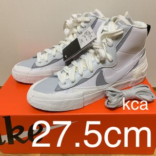 ナイキ(NIKE)のナイキ ×サカイ sacai  blazer ブレーザー ミッド white 白(スニーカー)