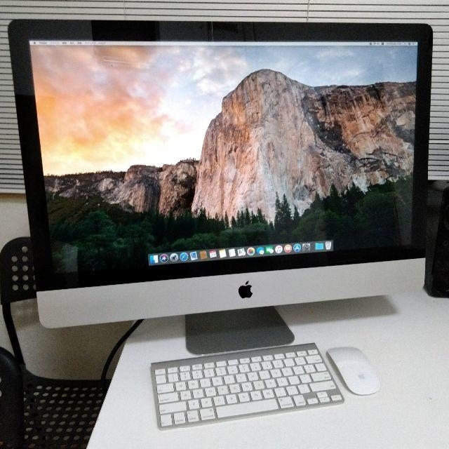 Apple(アップル)の【匠の技BTO】iMac 2011 27 i5 Fusion Office365 スマホ/家電/カメラのPC/タブレット(デスクトップ型PC)の商品写真