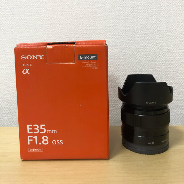 SONY(ソニー)のSONY ソニー　SEL35F18  スマホ/家電/カメラのカメラ(レンズ(単焦点))の商品写真